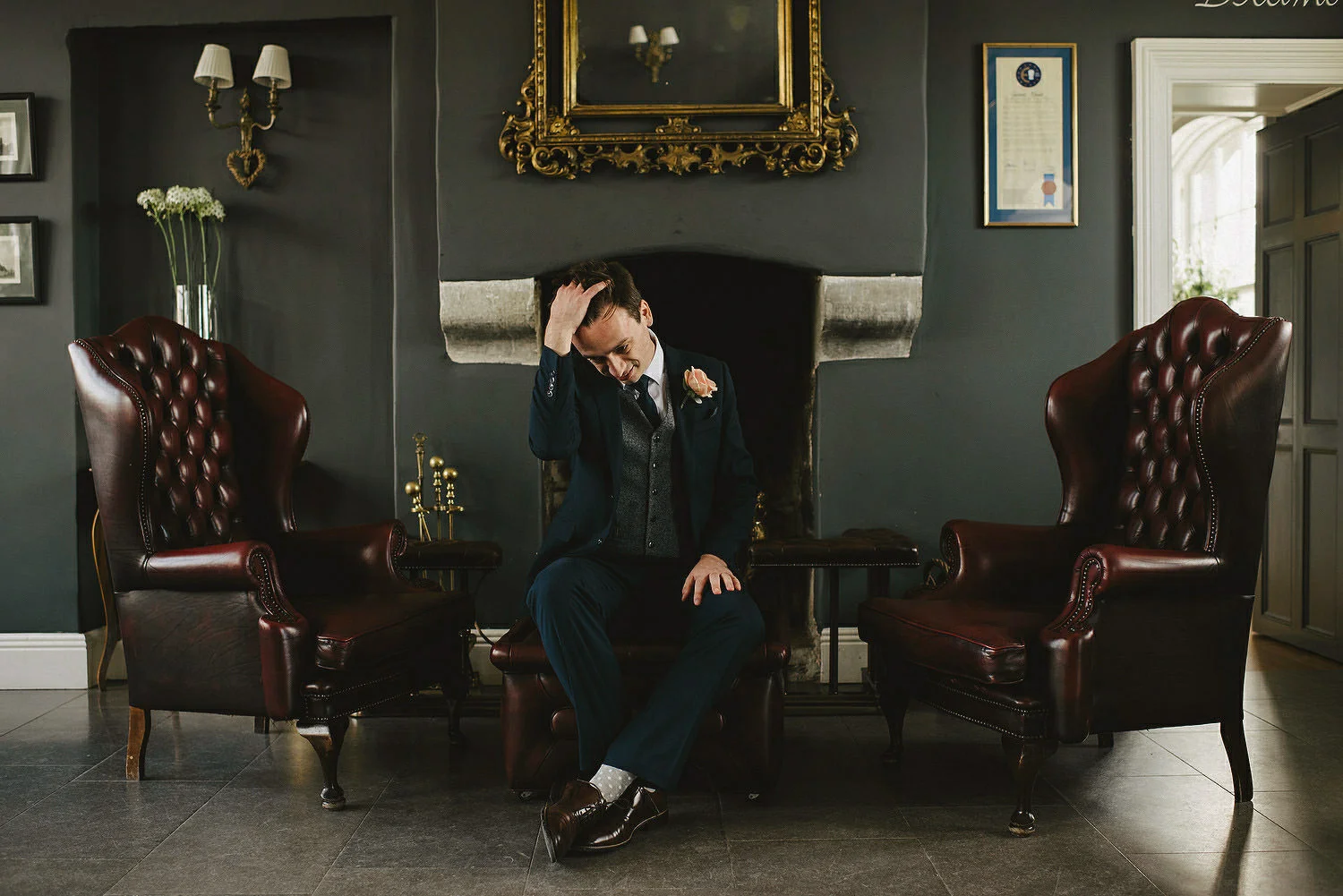  Clonabreany House Wedding, Best Irish Wedding Photographers, Dinosaur themed wedding, alternative wedding dress, first look 