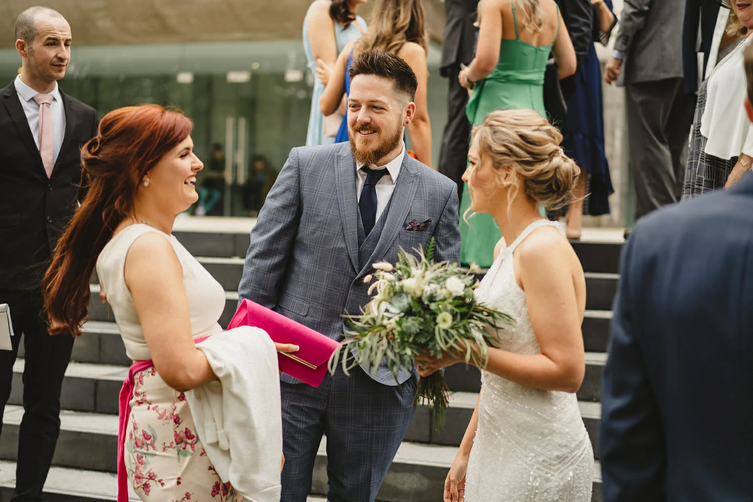  Ulster Museum Belfast wedding photos 