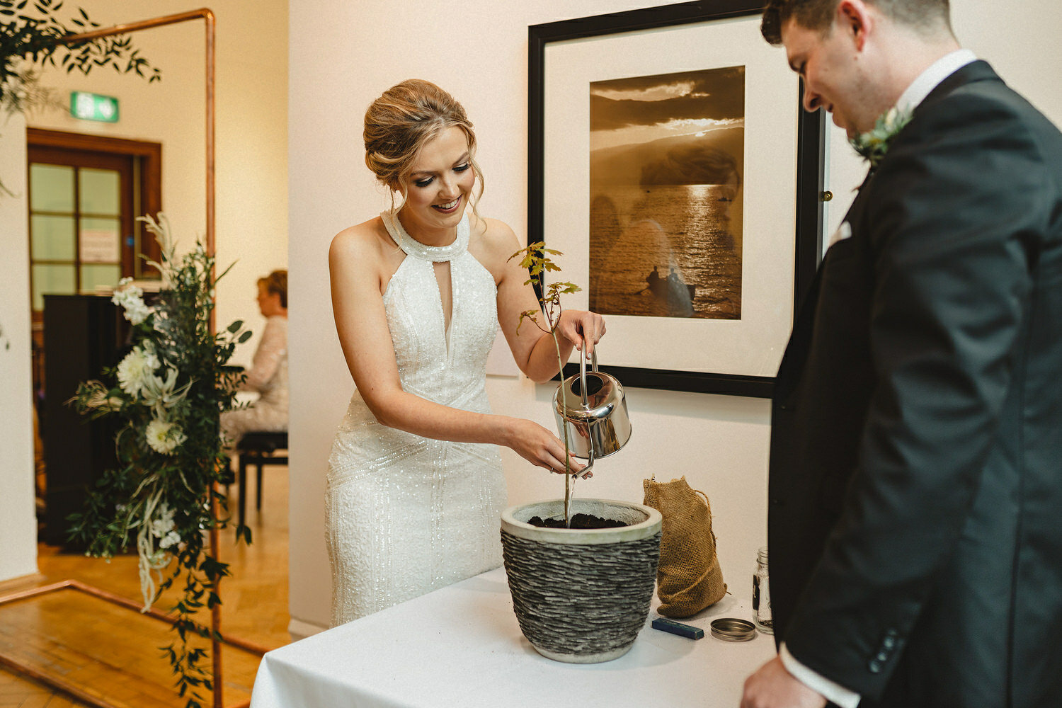  Ulster Museum Belfast wedding photos 