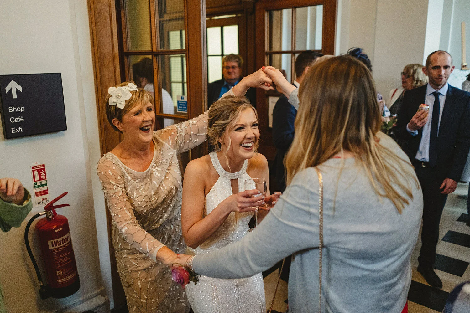  Ulster Museum Belfast wedding photos 