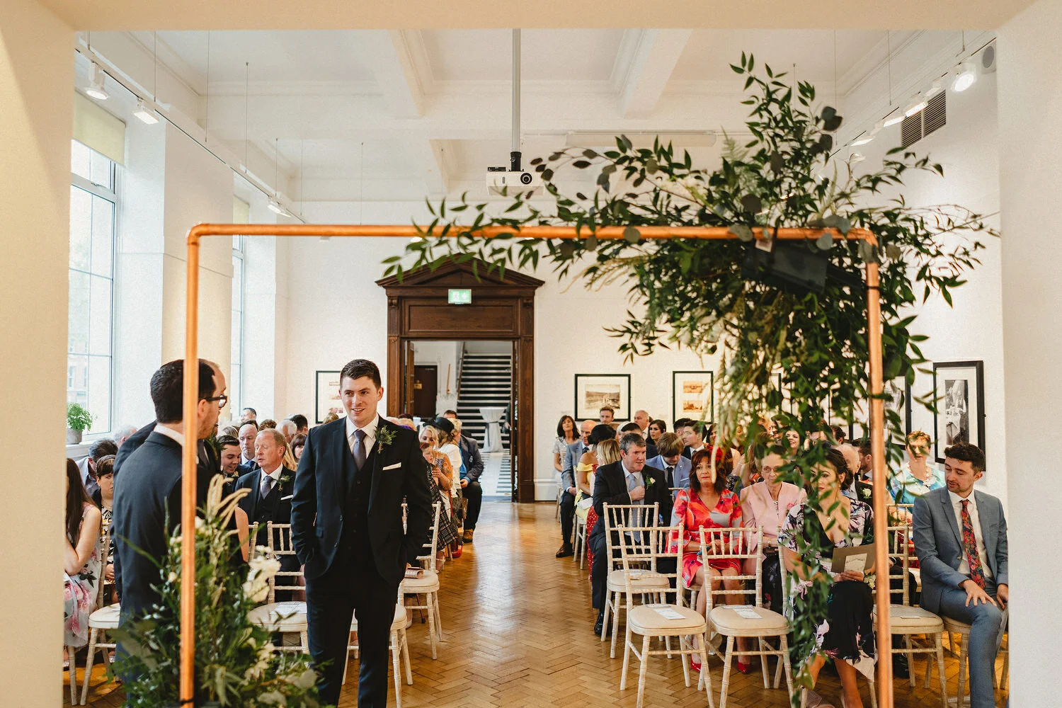  Ulster Museum Belfast wedding photos 