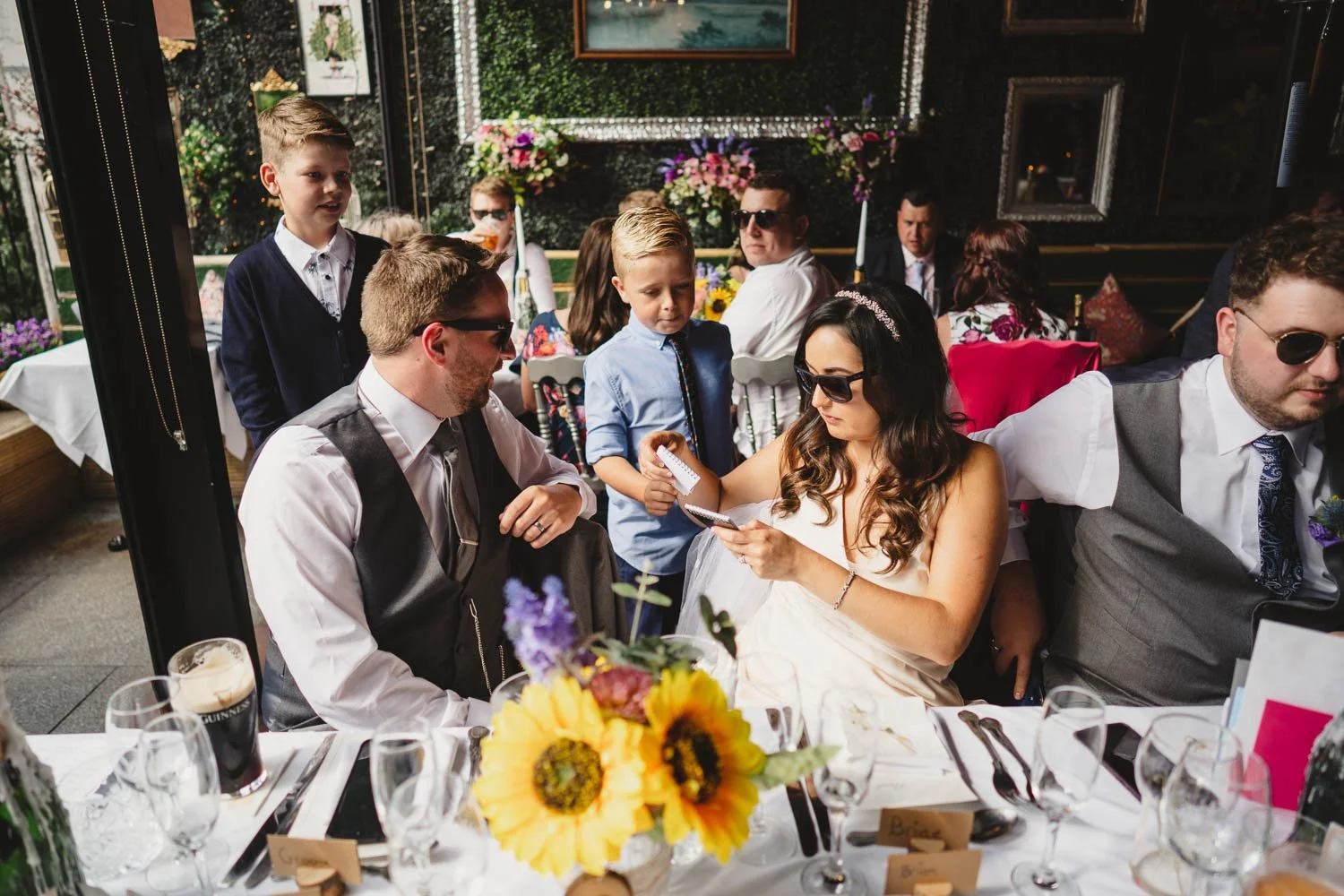  Geraldine and Greg’s cool wedding in the Treehouse at AMPM/Cabaret Supper Club in Belfast.  After their ceremony in Saintfield, we took the couple to Botanic Gardens in Belfast for their Wedding Photos.   