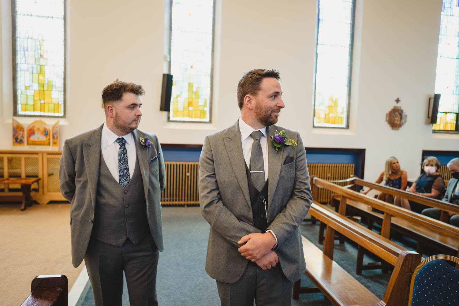  Geraldine and Greg’s cool wedding in the Treehouse at AMPM/Cabaret Supper Club in Belfast.  After their ceremony in Saintfield, we took the couple to Botanic Gardens in Belfast for their Wedding Photos.   