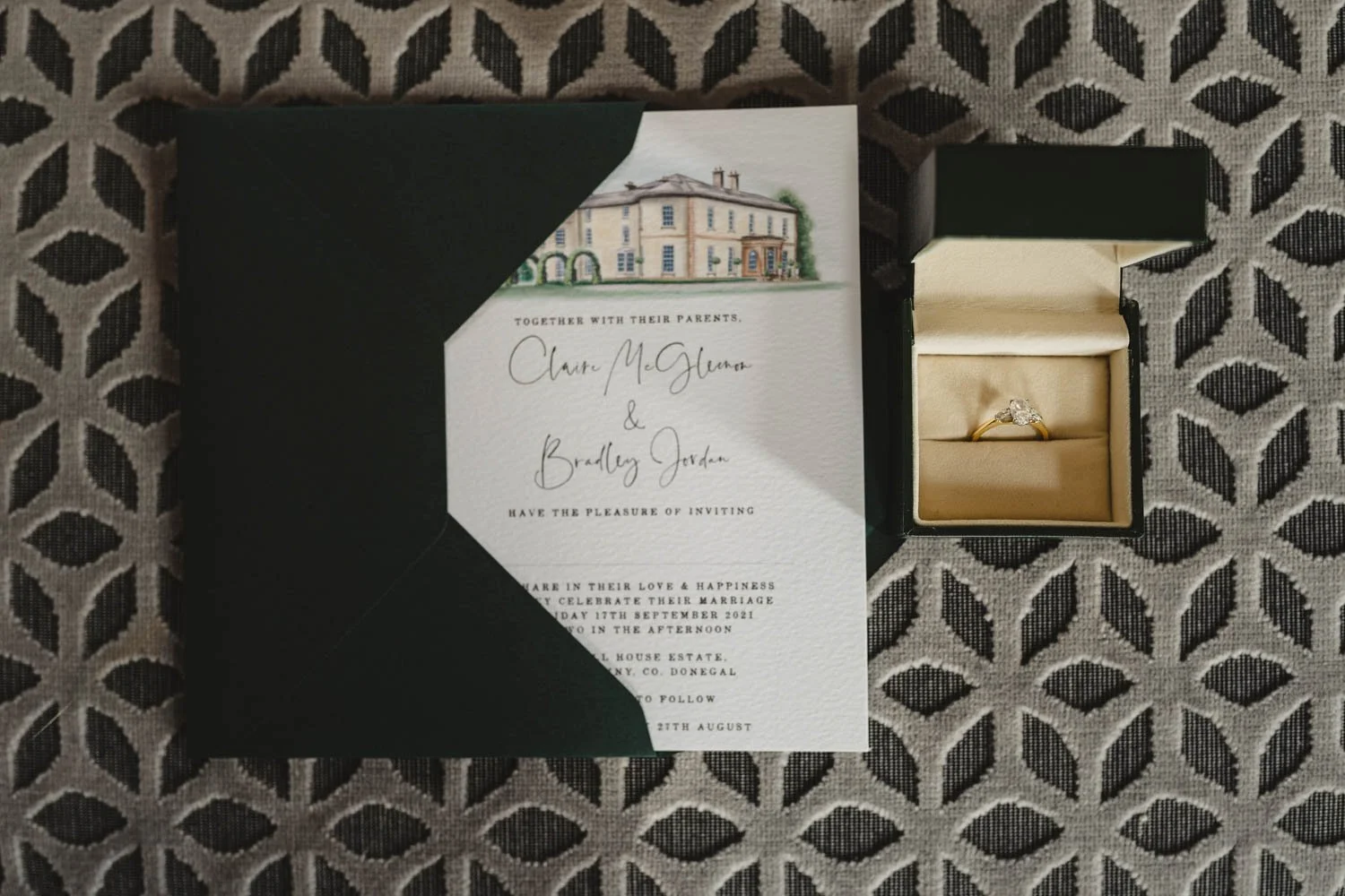  Claire and Bradley’s gorgeous wedding in Rockhill House in Letterkenny, Co. Donegal. Preparations, ceremony and reception were all held in this fantastic venue in Donegal. 