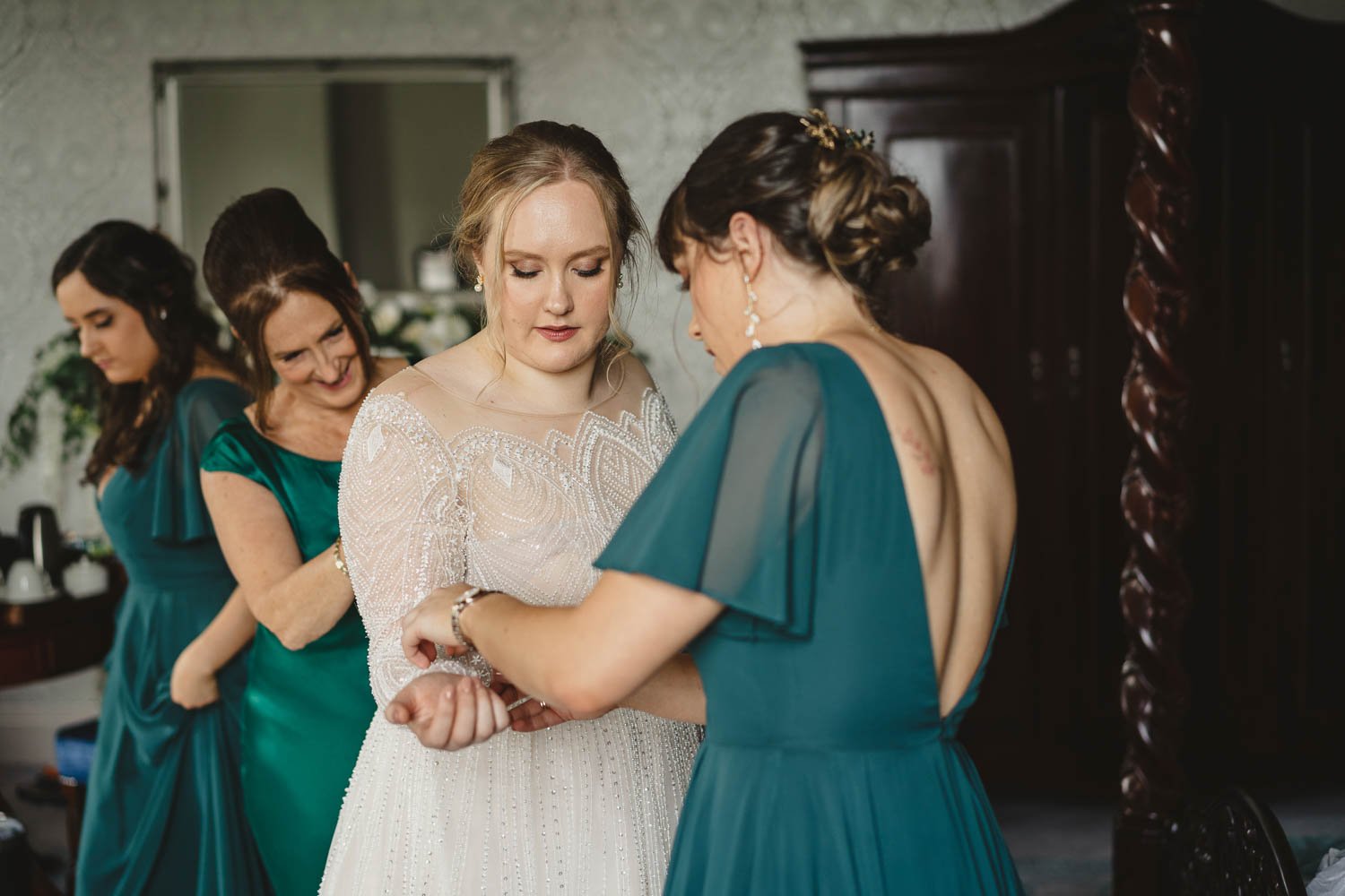  Claire and Bradley’s gorgeous wedding in Rockhill House in Letterkenny, Co. Donegal. Preparations, ceremony and reception were all held in this fantastic venue in Donegal. 