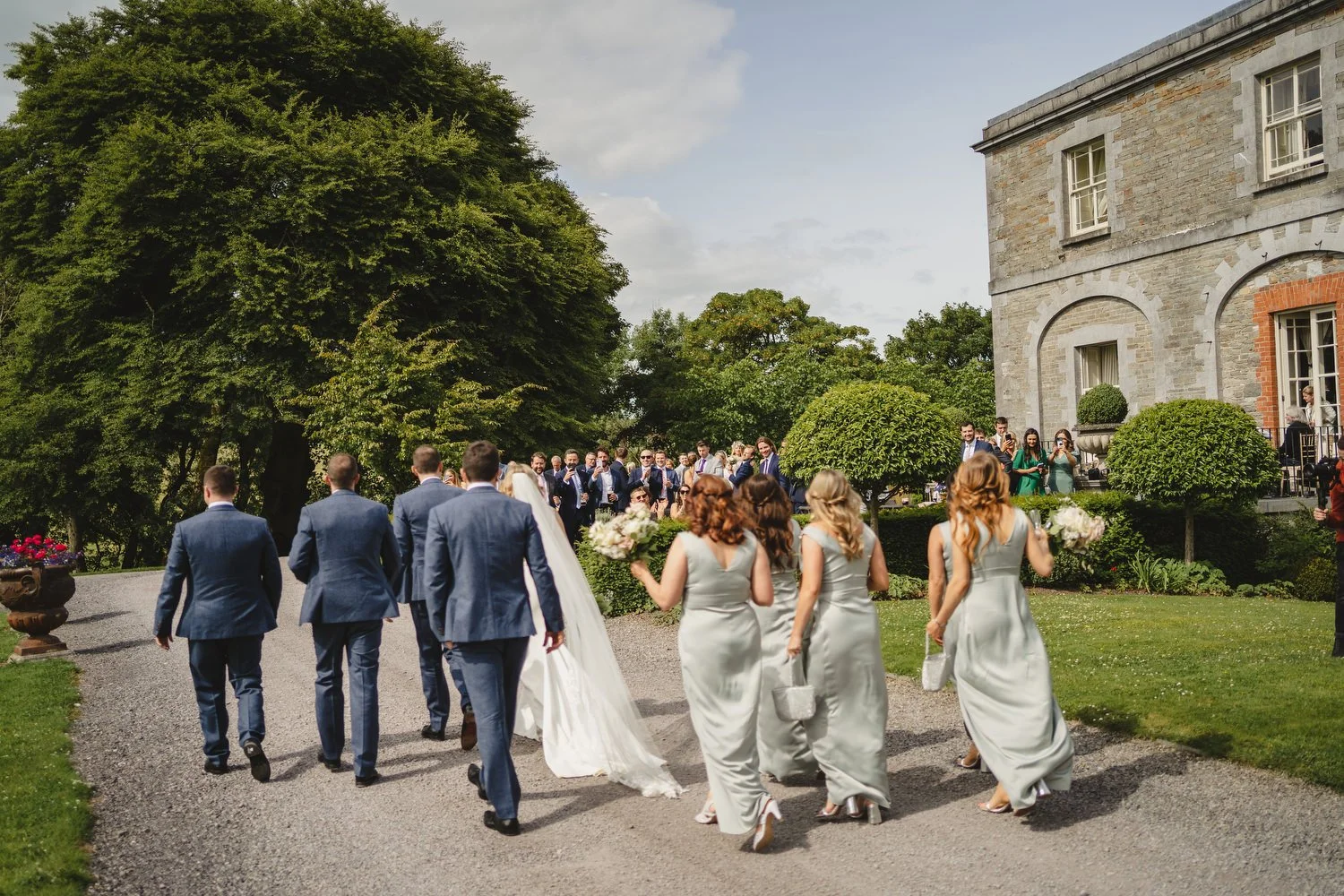 Catriona and Kevin’s gorgeous wedding in Tankardstown House.   
