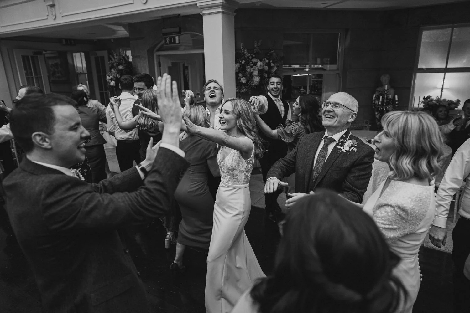  Catriona and Kevin’s gorgeous wedding in Tankardstown House.   