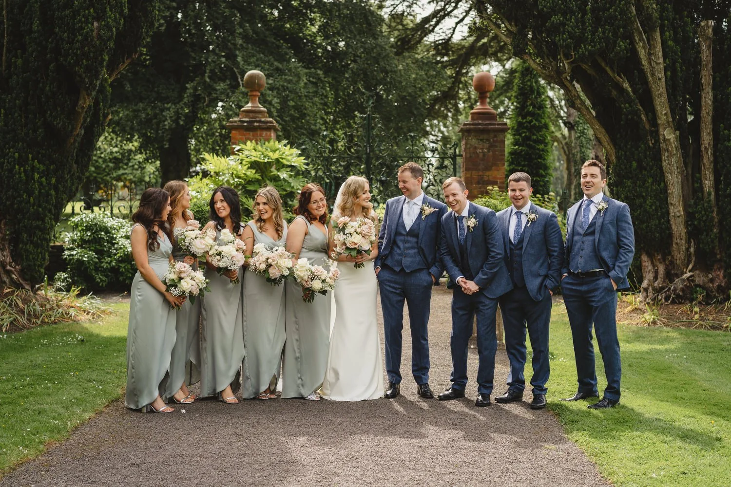  Catriona and Kevin’s gorgeous wedding in Tankardstown House.   