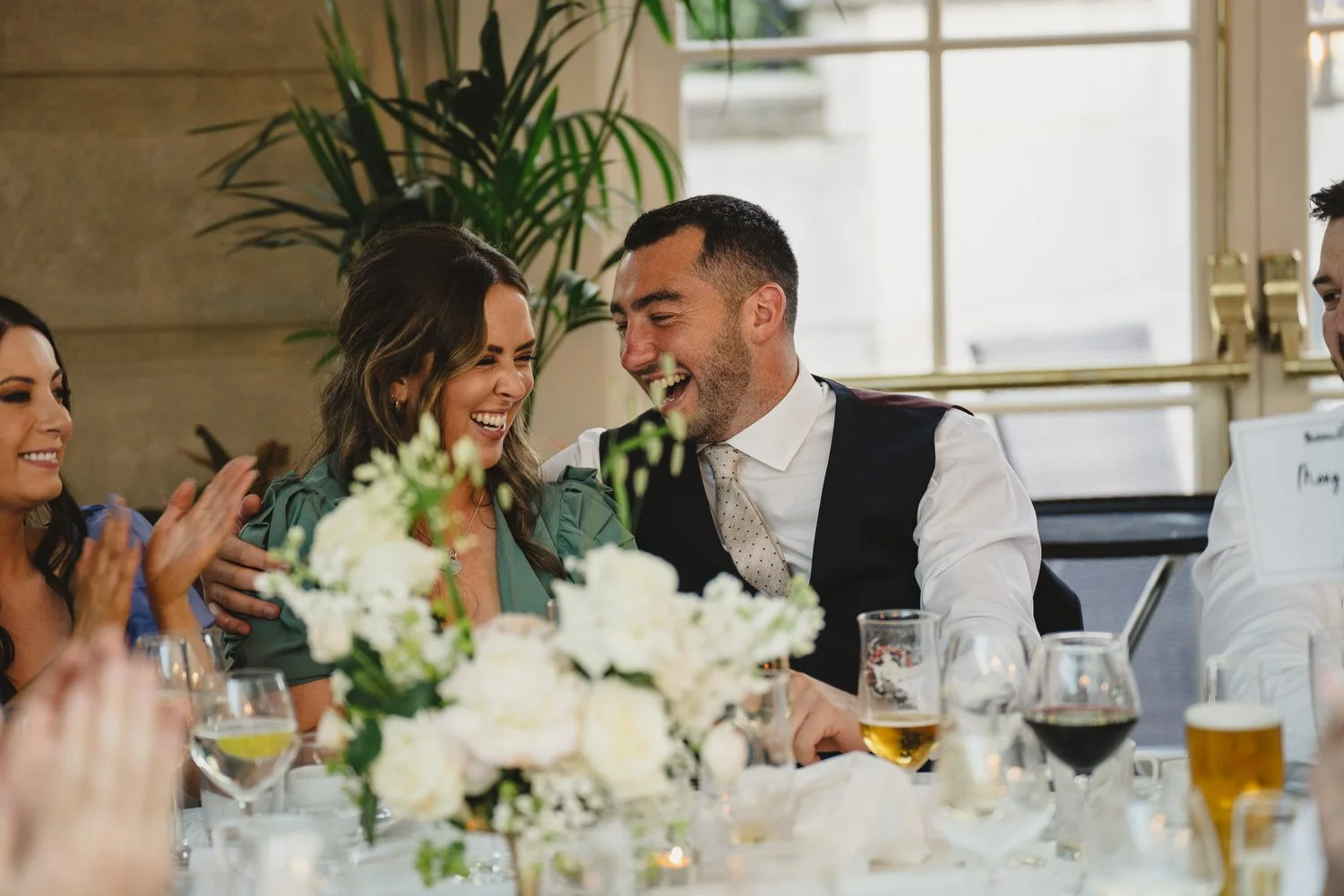  Catriona and Kevin’s gorgeous wedding in Tankardstown House.   