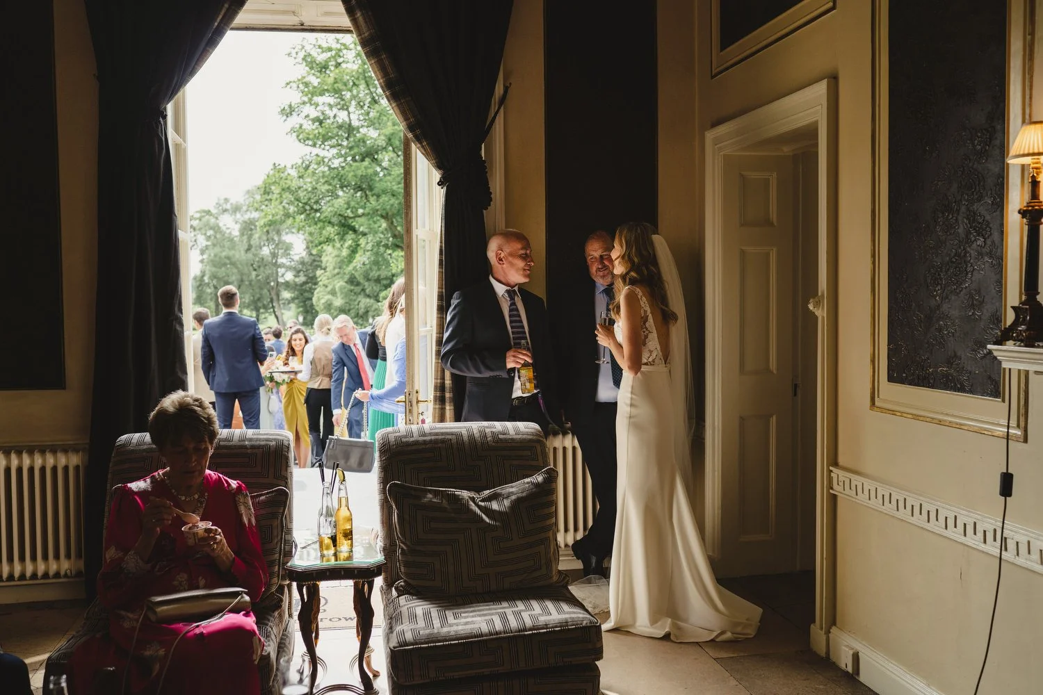  Catriona and Kevin’s gorgeous wedding in Tankardstown House.   