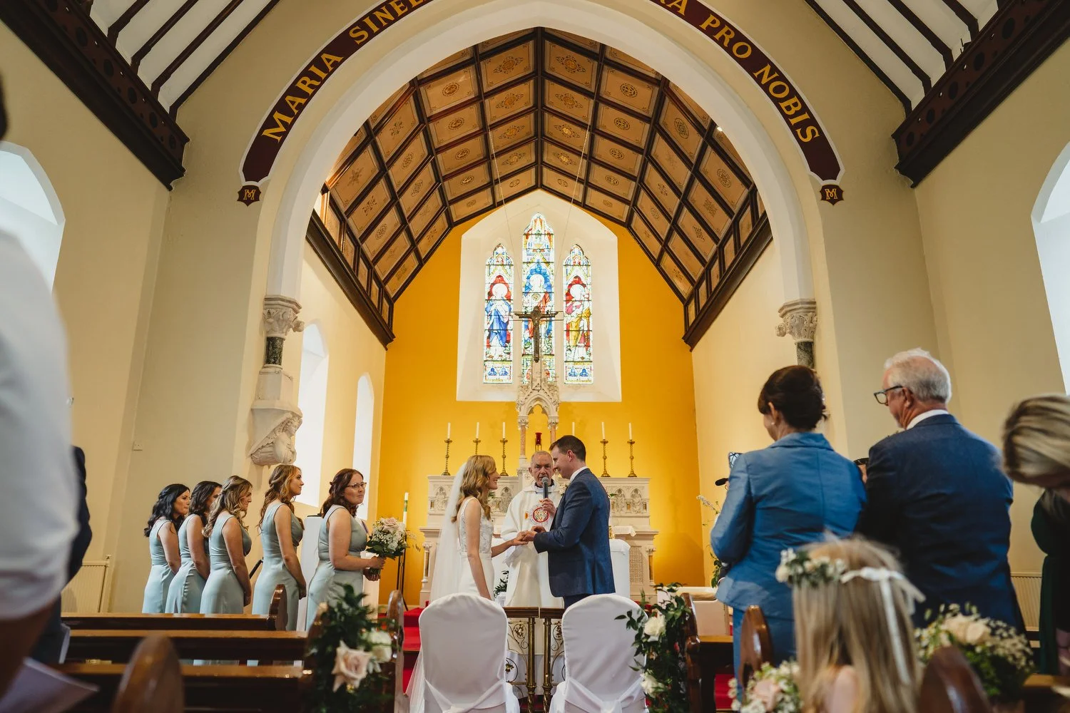  Catriona and Kevin’s gorgeous wedding in Tankardstown House.   