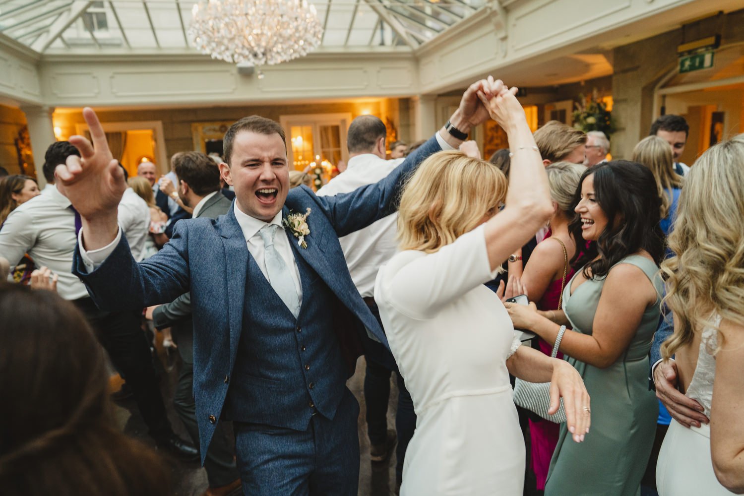  Catriona and Kevin’s gorgeous wedding in Tankardstown House.   