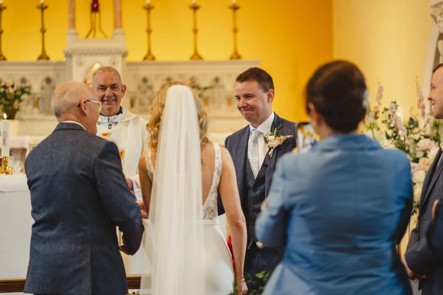  Catriona and Kevin’s gorgeous wedding in Tankardstown House.   