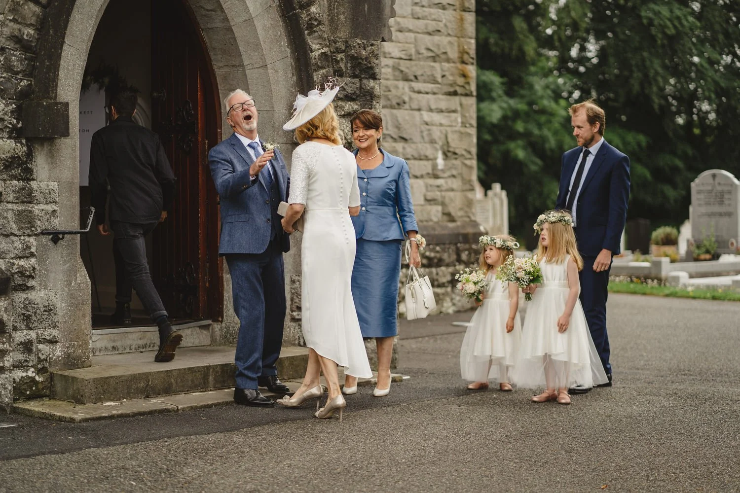  Catriona and Kevin’s gorgeous wedding in Tankardstown House.   