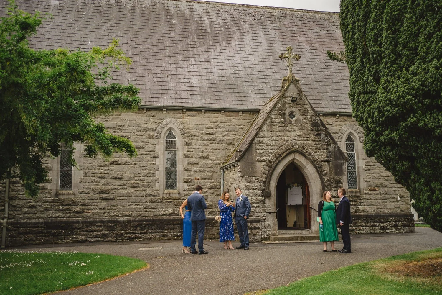  Catriona and Kevin’s gorgeous wedding in Tankardstown House.   