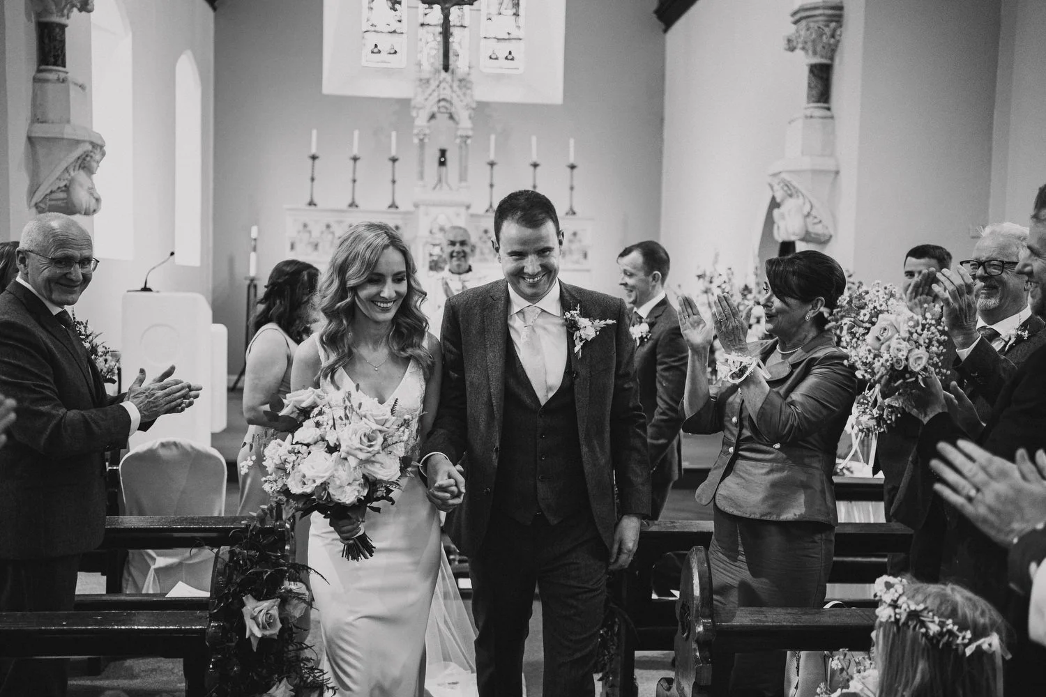  Catriona and Kevin’s gorgeous wedding in Tankardstown House.   