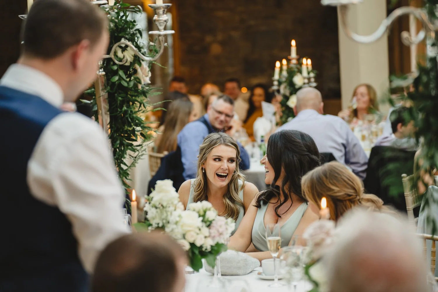 Catriona and Kevin’s gorgeous wedding in Tankardstown House.   