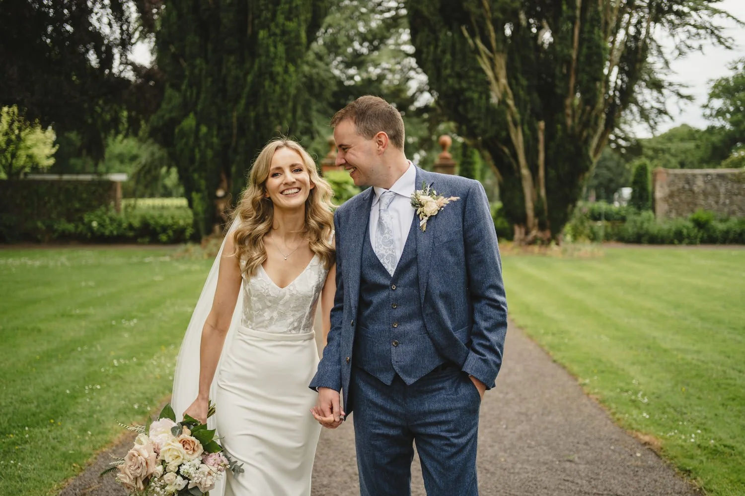  Catriona and Kevin’s gorgeous wedding in Tankardstown House.   
