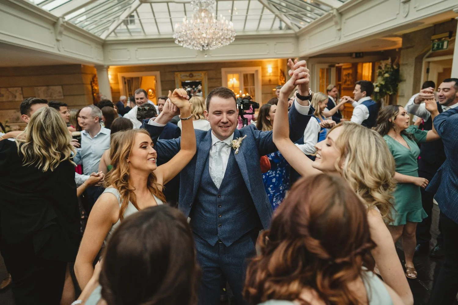  Catriona and Kevin’s gorgeous wedding in Tankardstown House.   