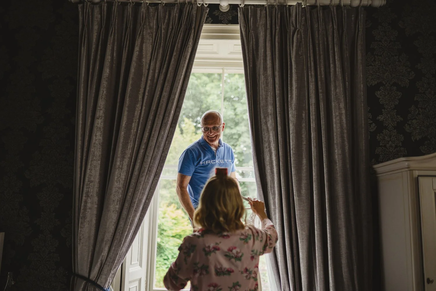  Catriona and Kevin’s gorgeous wedding in Tankardstown House.   