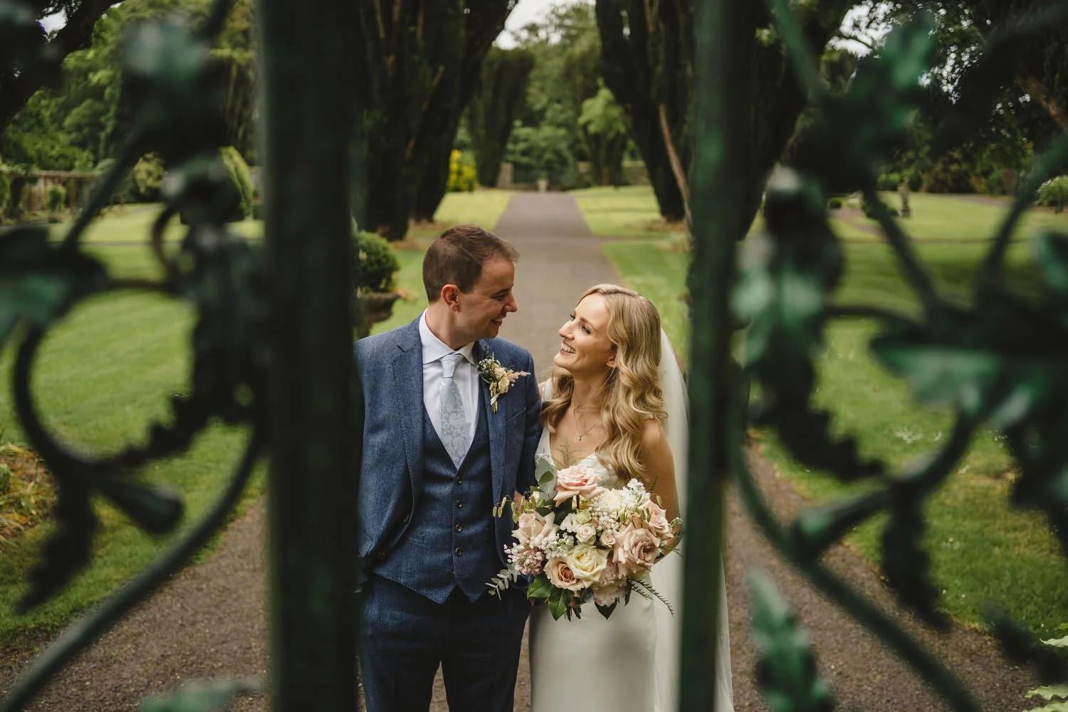  Catriona and Kevin’s gorgeous wedding in Tankardstown House.   