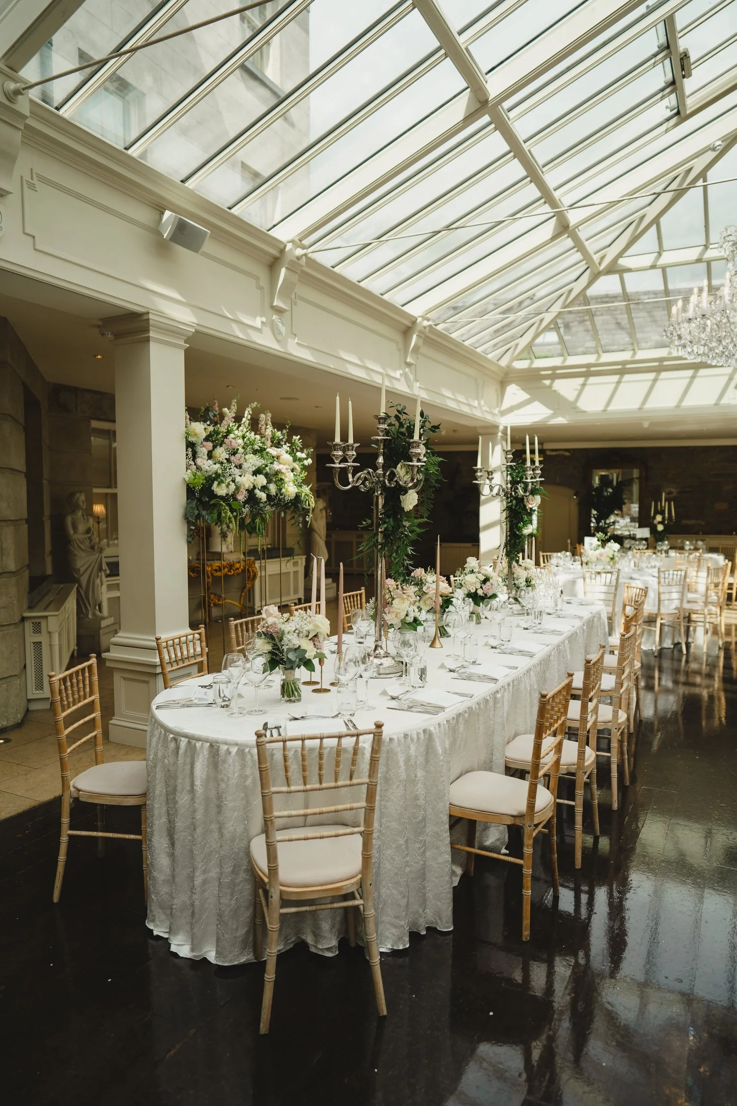  Catriona and Kevin’s gorgeous wedding in Tankardstown House.   
