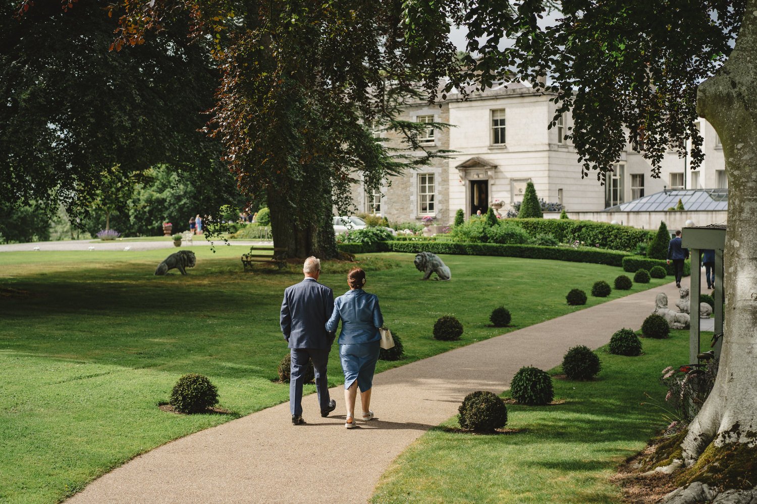  Catriona and Kevin’s gorgeous wedding in Tankardstown House.   