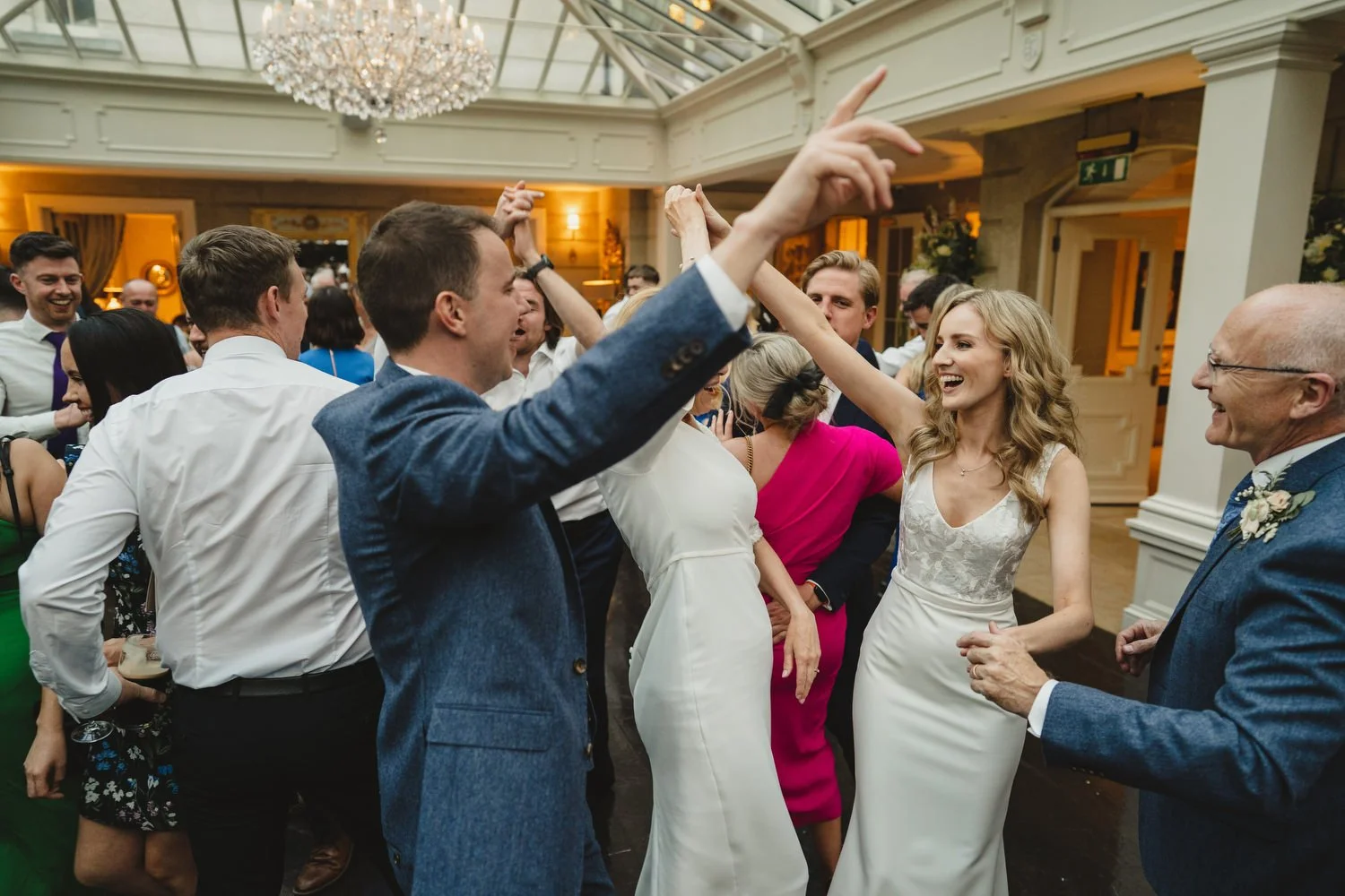  Catriona and Kevin’s gorgeous wedding in Tankardstown House.   