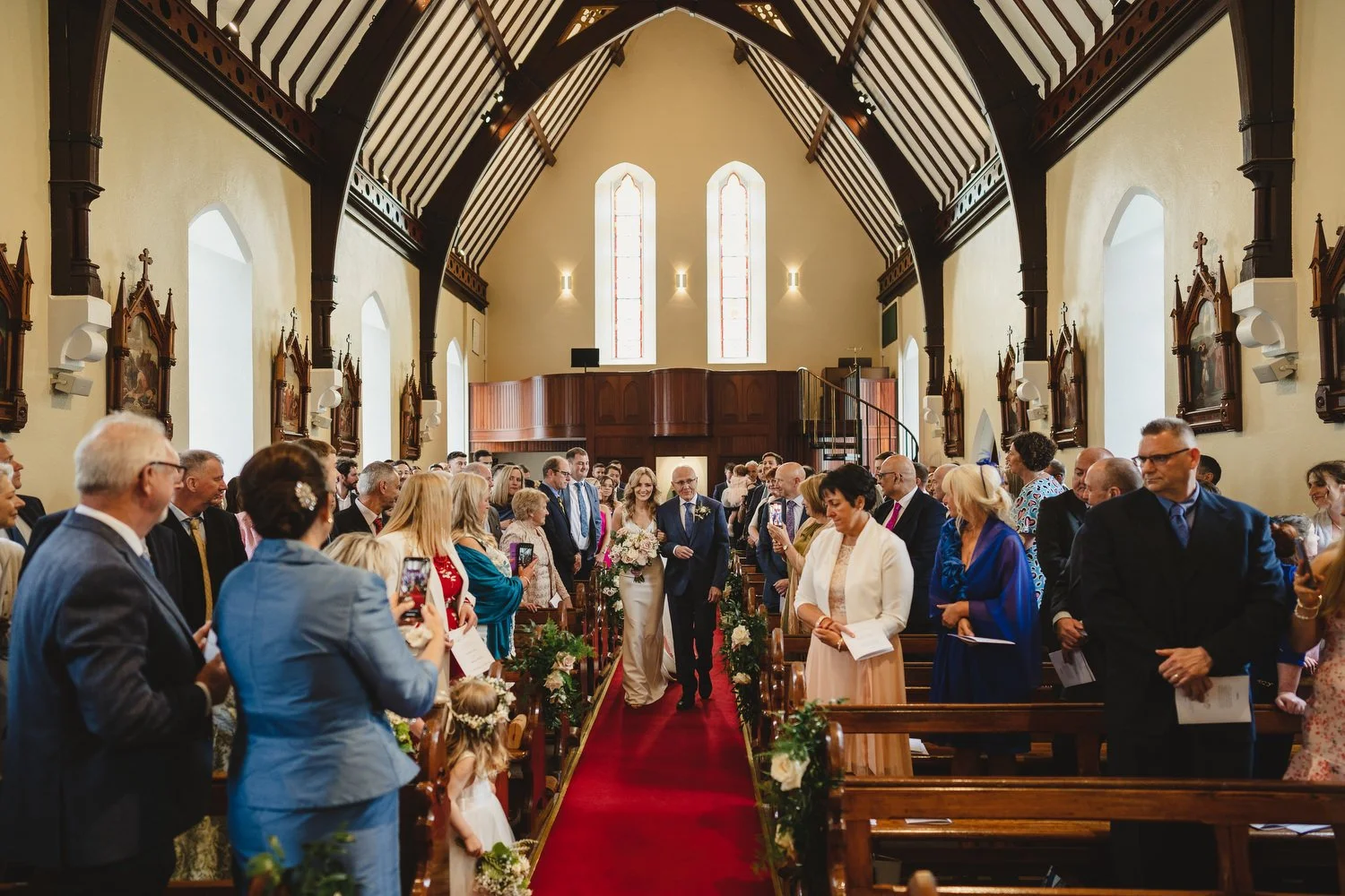  Catriona and Kevin’s gorgeous wedding in Tankardstown House.   