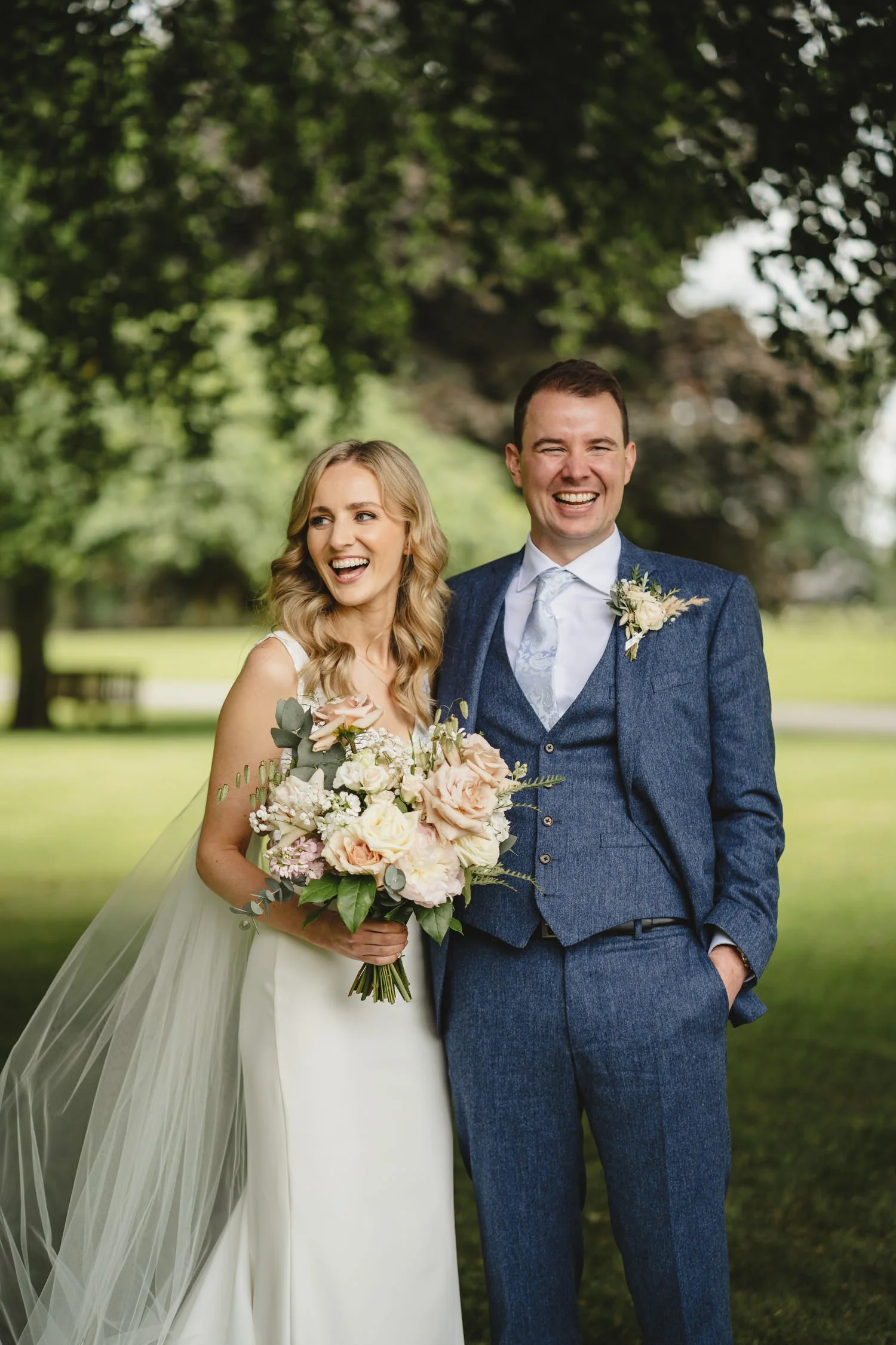  Catriona and Kevin’s gorgeous wedding in Tankardstown House.   