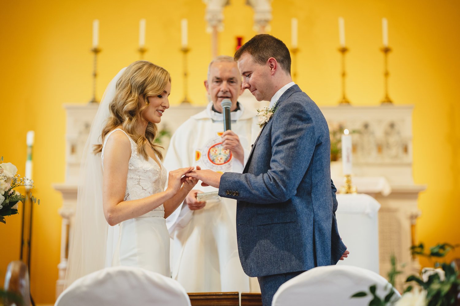  Catriona and Kevin’s gorgeous wedding in Tankardstown House.   