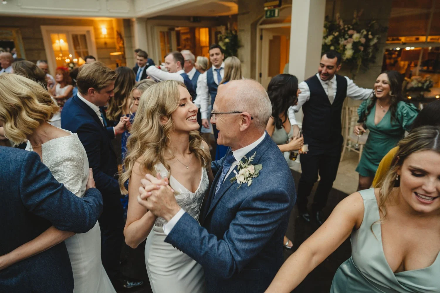  Catriona and Kevin’s gorgeous wedding in Tankardstown House.   