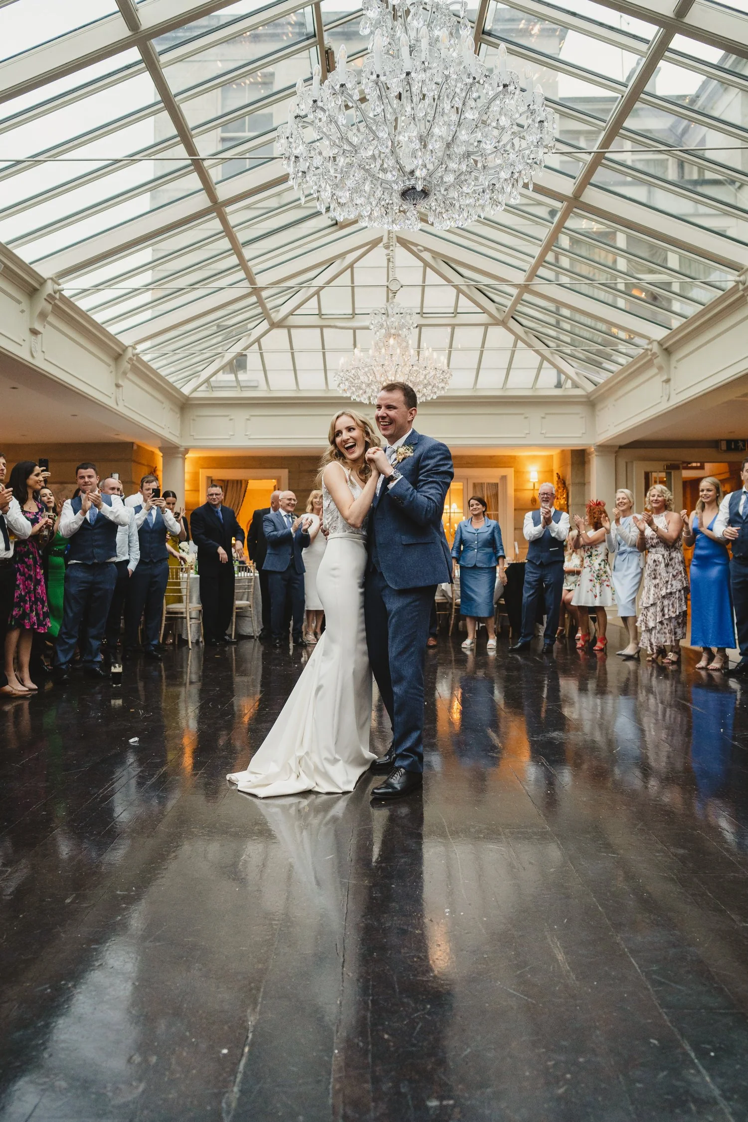  Catriona and Kevin’s gorgeous wedding in Tankardstown House.   
