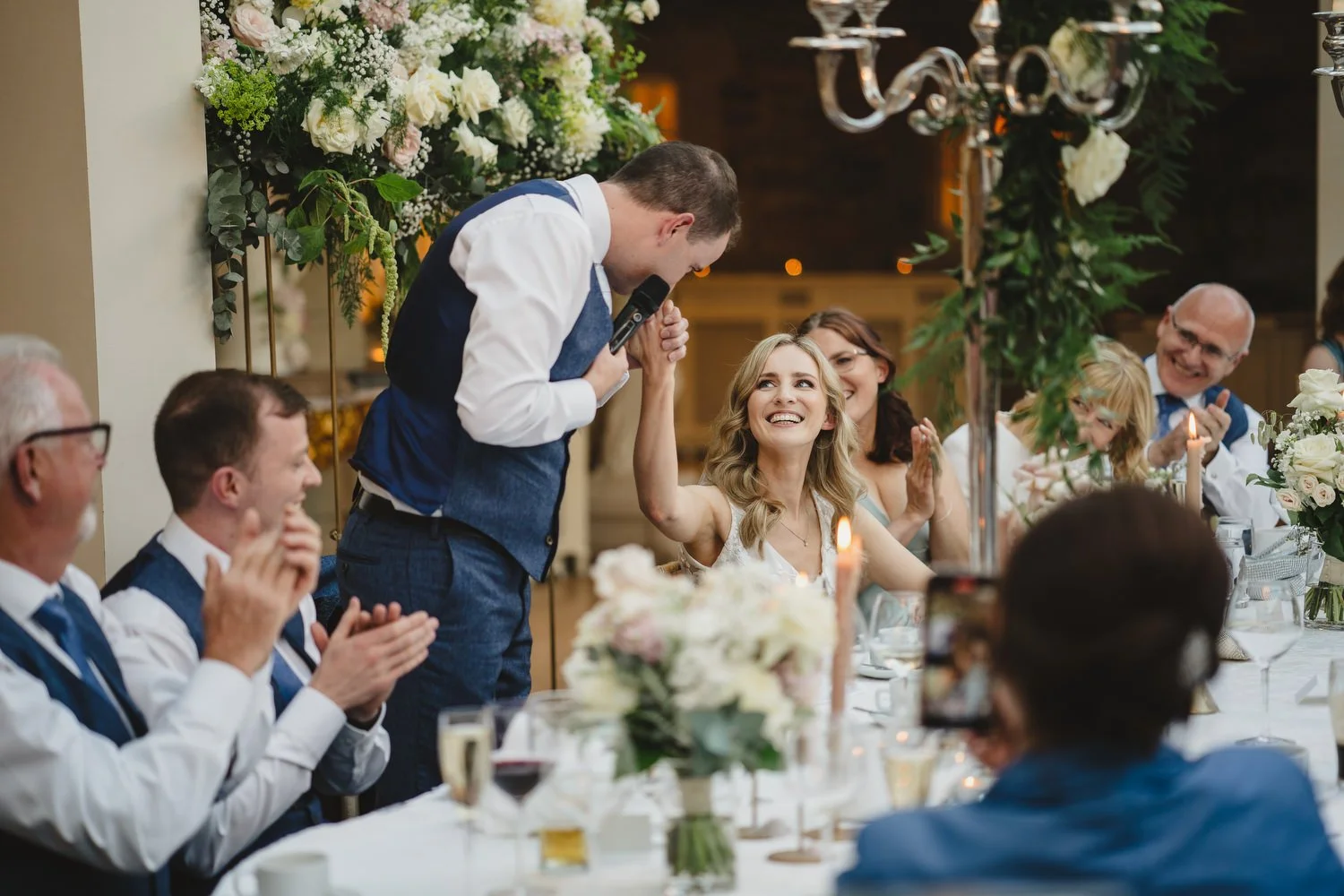  Catriona and Kevin’s gorgeous wedding in Tankardstown House.   