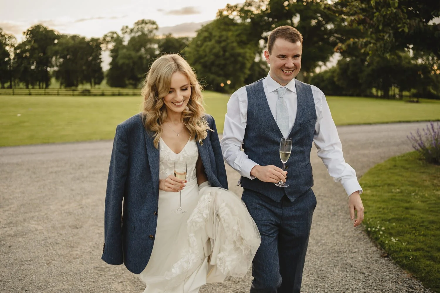  Catriona and Kevin’s gorgeous wedding in Tankardstown House.   