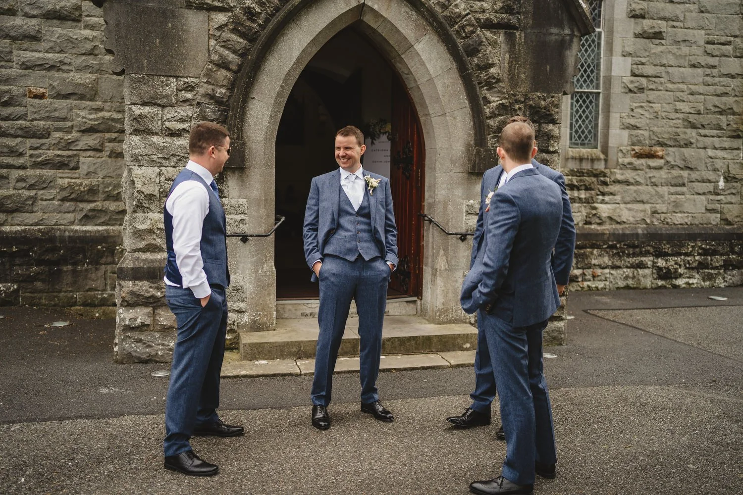  Catriona and Kevin’s gorgeous wedding in Tankardstown House.   