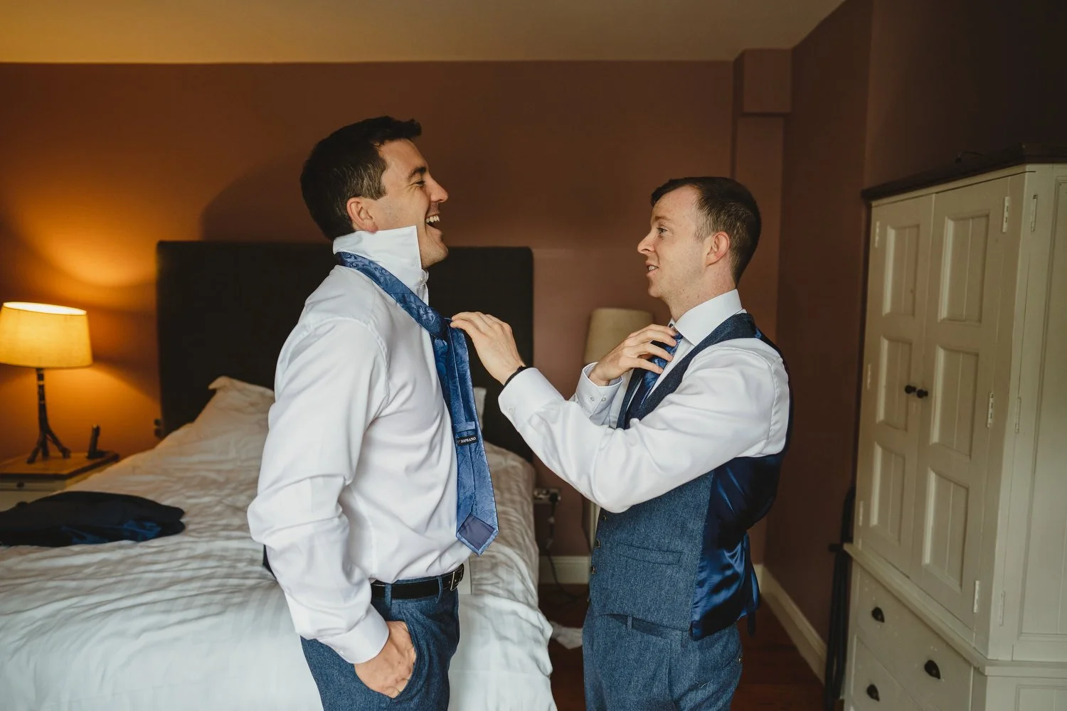  Catriona and Kevin’s gorgeous wedding in Tankardstown House.   