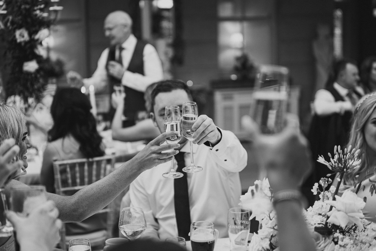  Catriona and Kevin’s gorgeous wedding in Tankardstown House.   