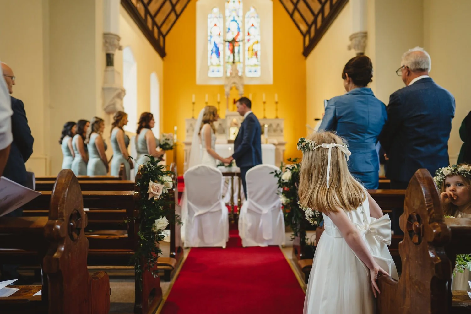  Catriona and Kevin’s gorgeous wedding in Tankardstown House.   