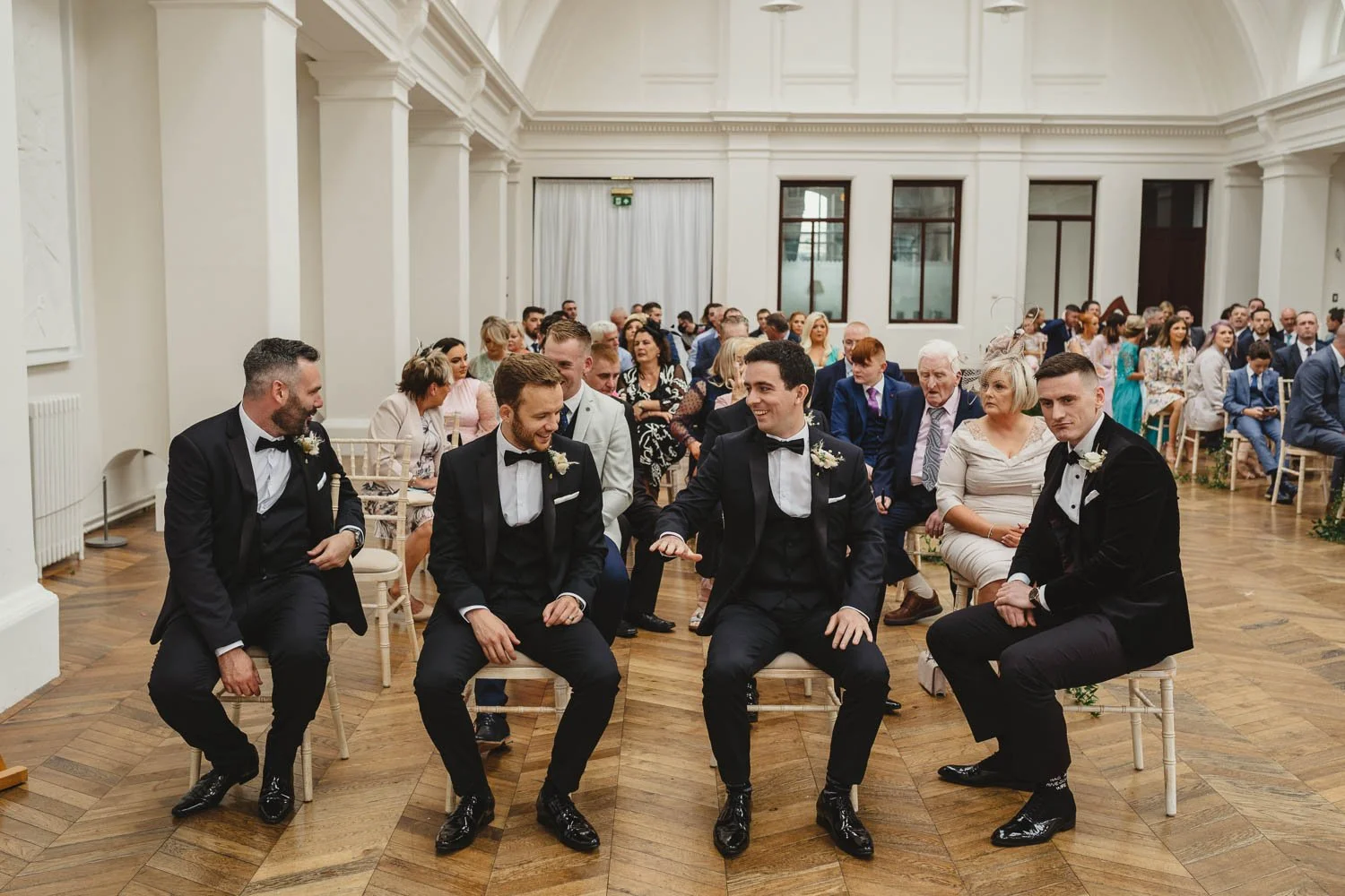  Shannon and Aaron’s beautiful Humanist Wedding in the Drawing Room at Titanic hotel in Belfast.  Their celebrant was the Amazing Laura Fitzsimons from Humanists UK.  