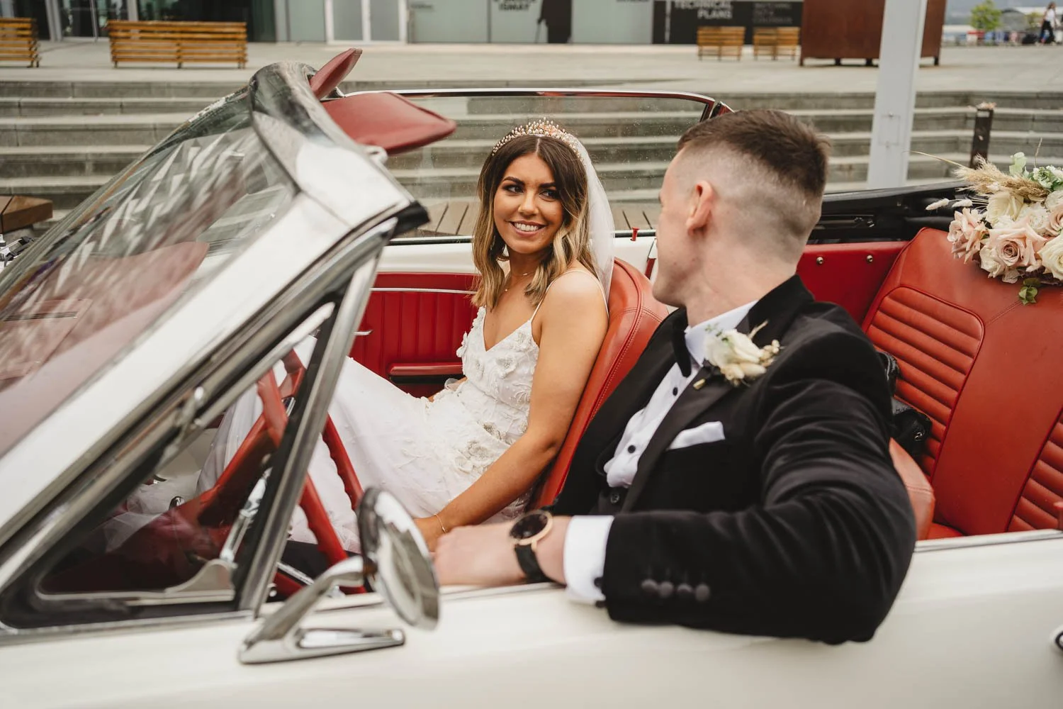  Shannon and Aaron’s beautiful Humanist Wedding in the Drawing Room at Titanic hotel in Belfast.  Their celebrant was the Amazing Laura Fitzsimons from Humanists UK.  