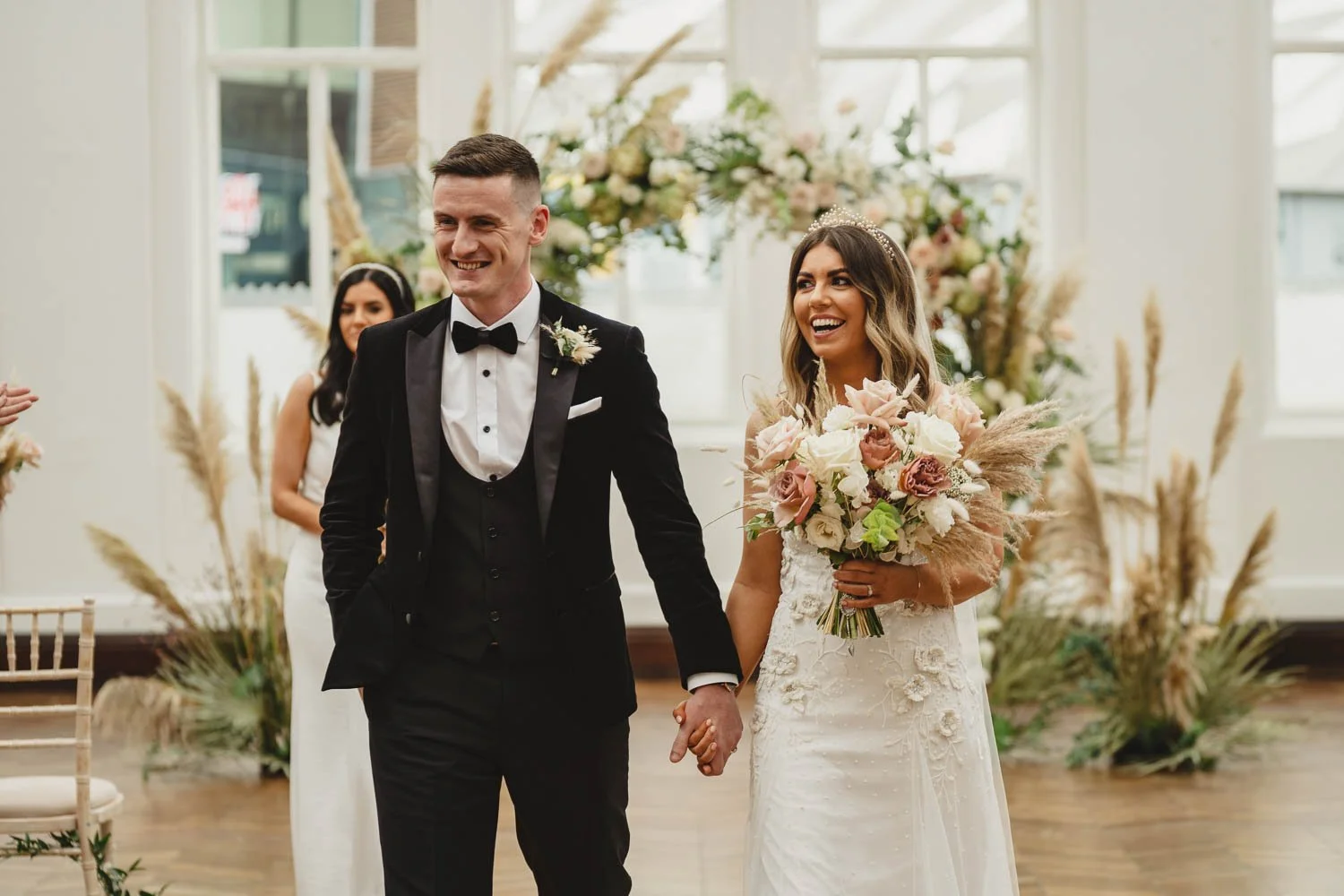  Shannon and Aaron’s beautiful Humanist Wedding in the Drawing Room at Titanic hotel in Belfast.  Their celebrant was the Amazing Laura Fitzsimons from Humanists UK.  