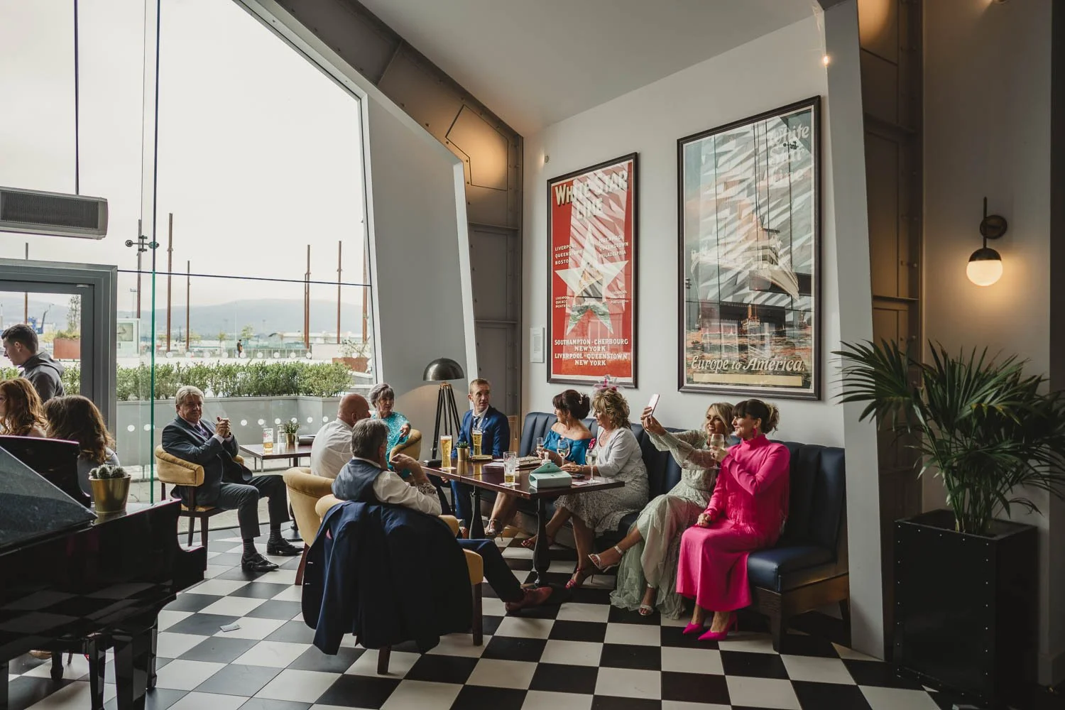  Shannon and Aaron’s beautiful Humanist Wedding in the Drawing Room at Titanic hotel in Belfast.  Their celebrant was the Amazing Laura Fitzsimons from Humanists UK.  