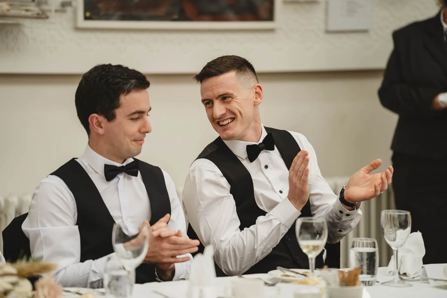  Shannon and Aaron’s beautiful Humanist Wedding in the Drawing Room at Titanic hotel in Belfast.  Their celebrant was the Amazing Laura Fitzsimons from Humanists UK.  
