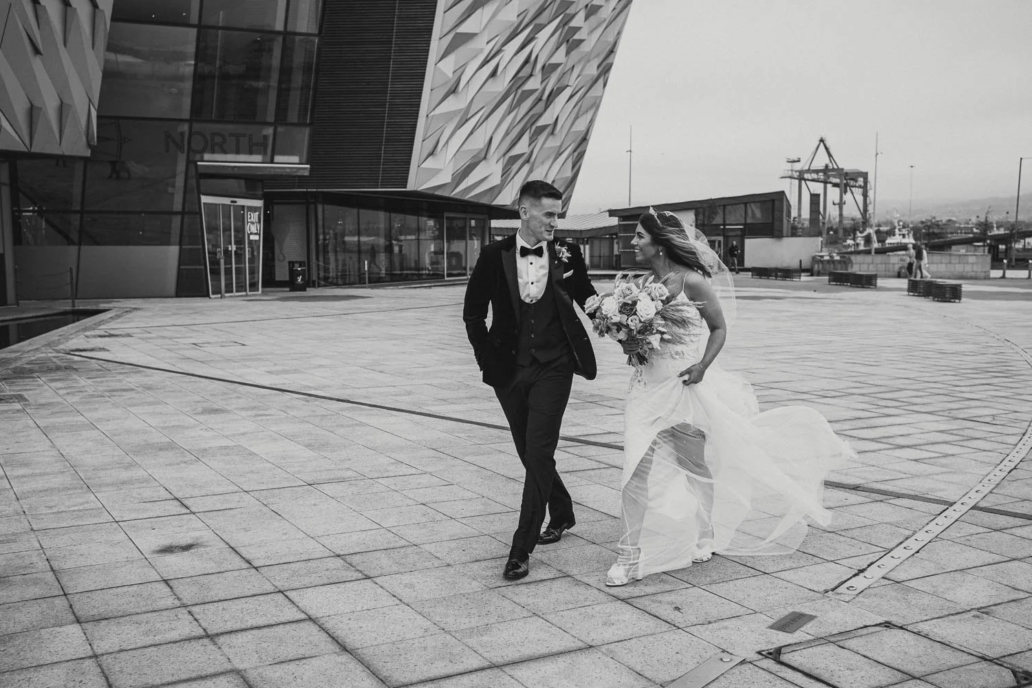  Shannon and Aaron’s beautiful Humanist Wedding in the Drawing Room at Titanic hotel in Belfast.  Their celebrant was the Amazing Laura Fitzsimons from Humanists UK.  