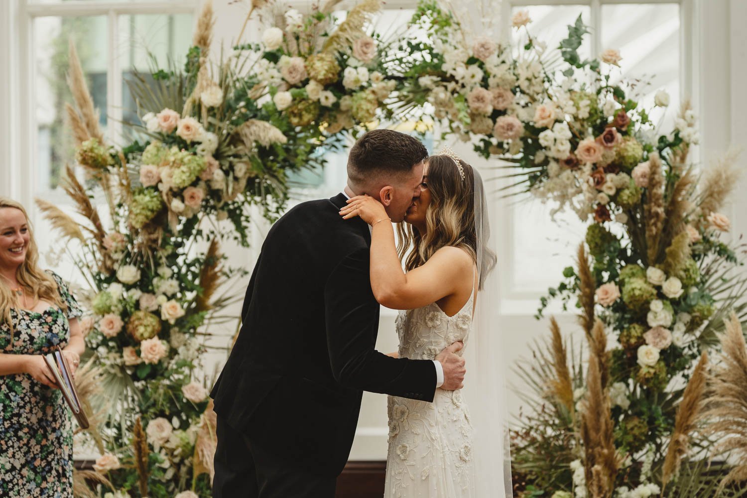  Shannon and Aaron’s beautiful Humanist Wedding in the Drawing Room at Titanic hotel in Belfast.  Their celebrant was the Amazing Laura Fitzsimons from Humanists UK.  