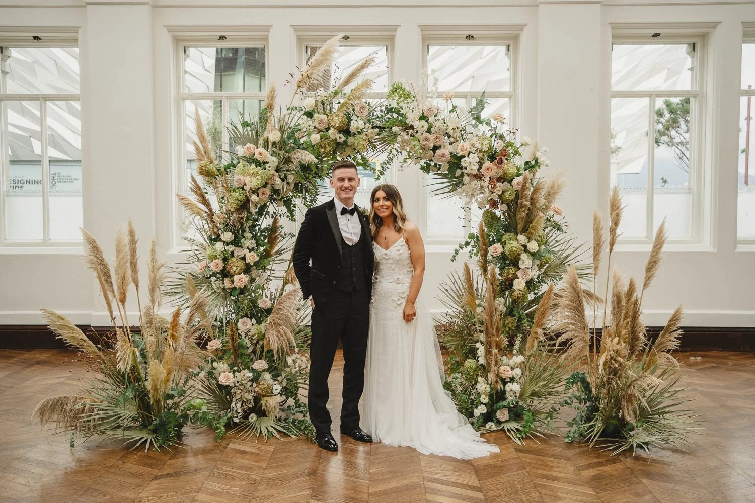  Shannon and Aaron’s beautiful Humanist Wedding in the Drawing Room at Titanic hotel in Belfast.  Their celebrant was the Amazing Laura Fitzsimons from Humanists UK.  