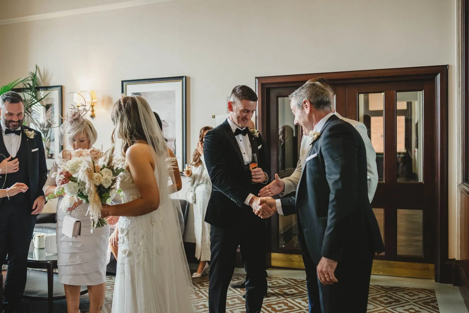  Shannon and Aaron’s beautiful Humanist Wedding in the Drawing Room at Titanic hotel in Belfast.  Their celebrant was the Amazing Laura Fitzsimons from Humanists UK.  