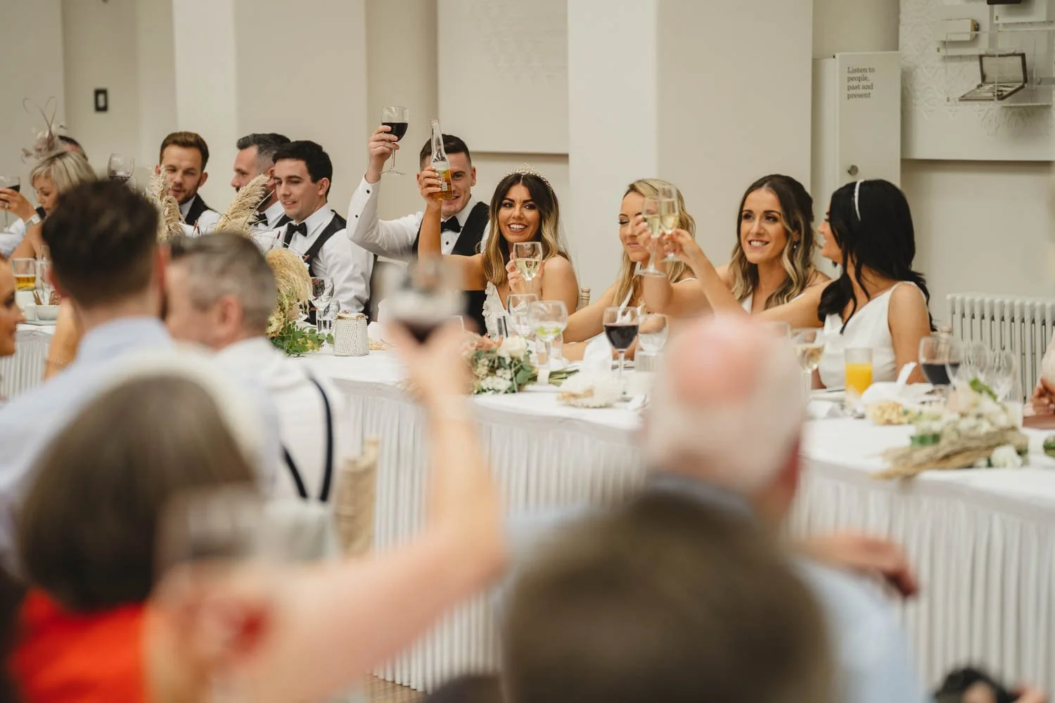  Shannon and Aaron’s beautiful Humanist Wedding in the Drawing Room at Titanic hotel in Belfast.  Their celebrant was the Amazing Laura Fitzsimons from Humanists UK.  