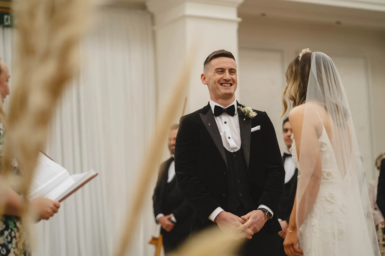  Shannon and Aaron’s beautiful Humanist Wedding in the Drawing Room at Titanic hotel in Belfast.  Their celebrant was the Amazing Laura Fitzsimons from Humanists UK.  